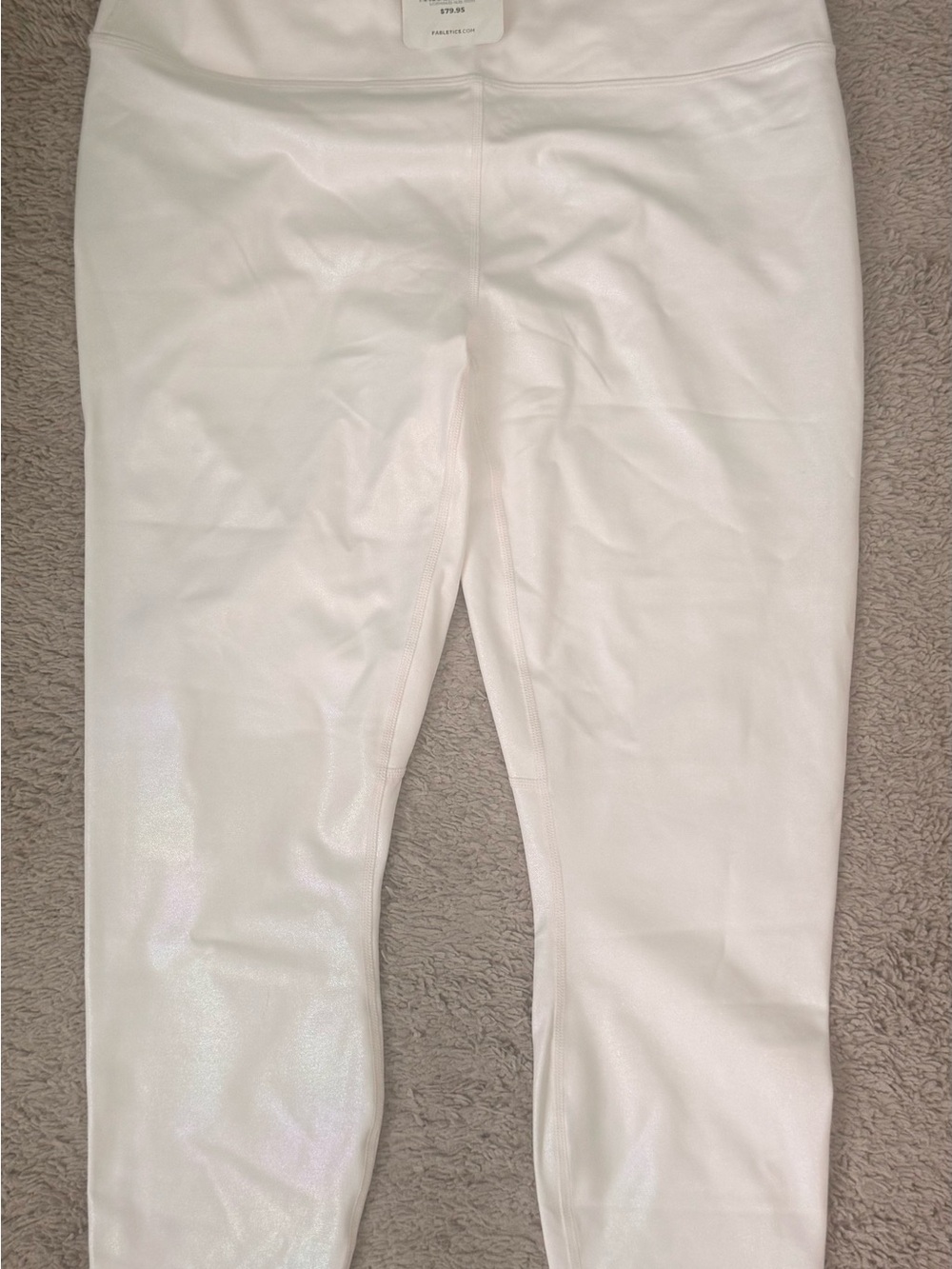 Fabletics iridescent 7/8 length Leggings XXL - NWT